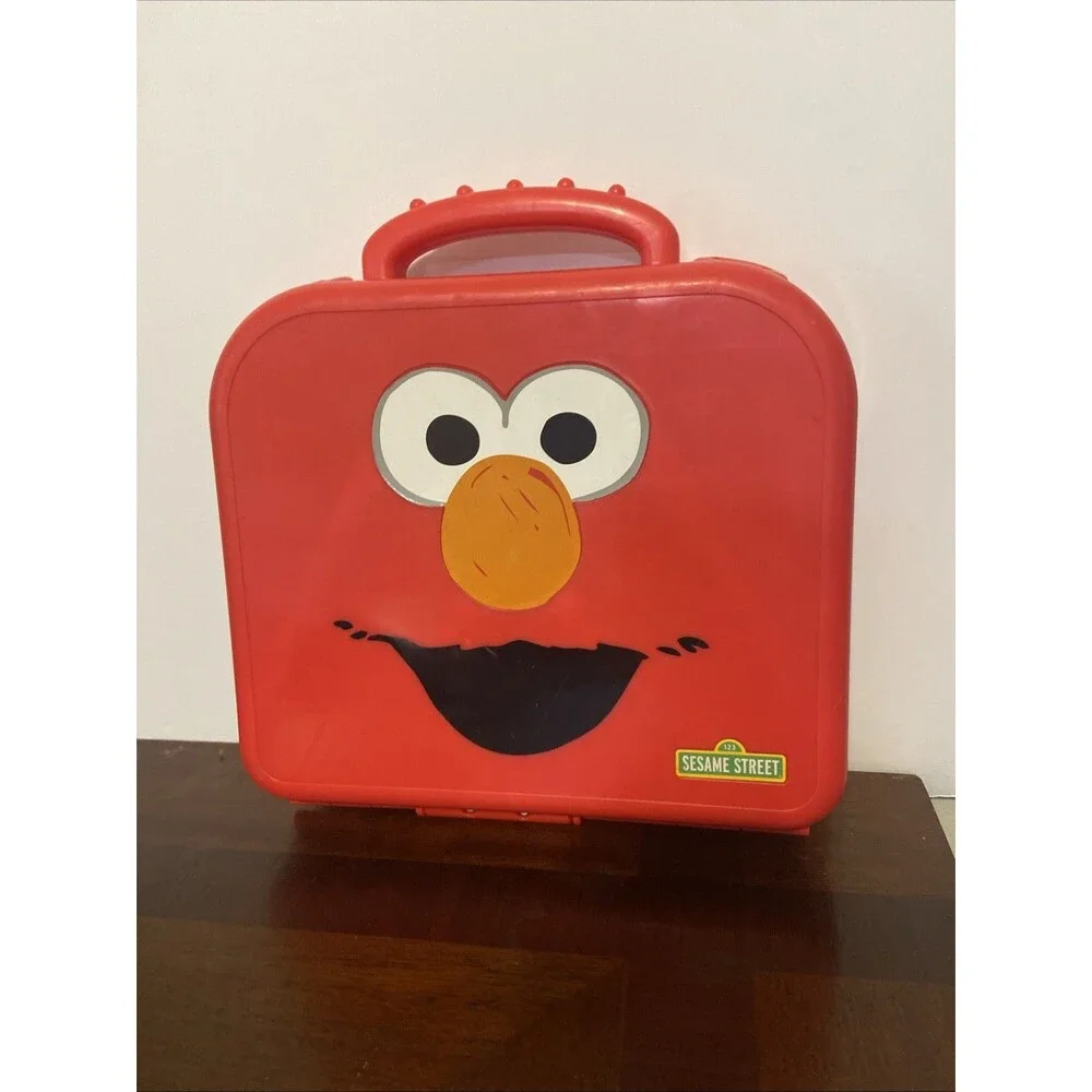 Sesame Street Learning Elmo Case On The Go Alphabet Letters COMPLETE SET 2014